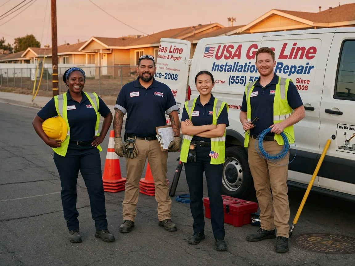 Gas Line Installation company in Perth, ND
